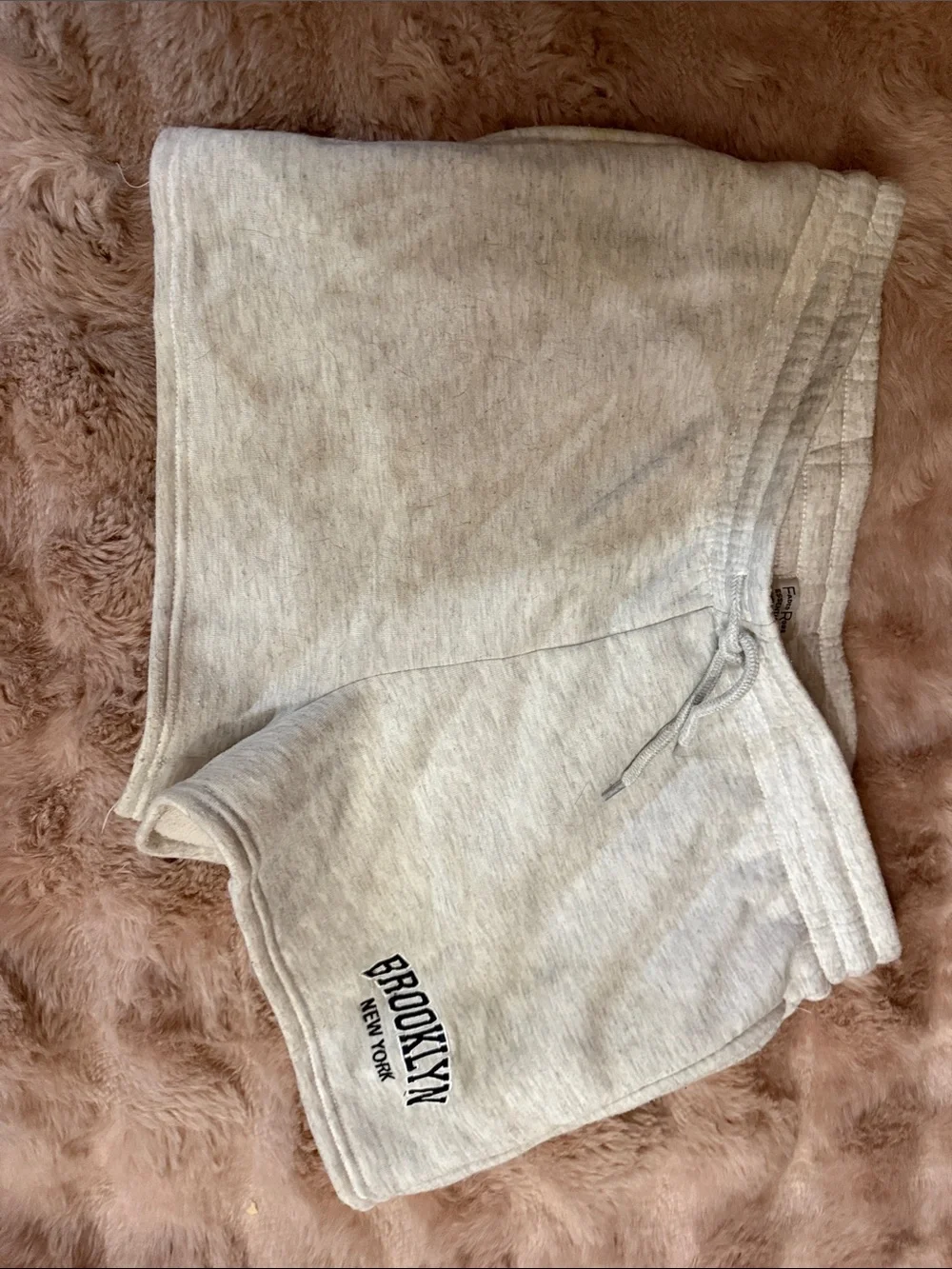 Brooklyn New York Gray Kids Sweat Shorts